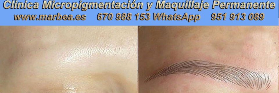 MICROPIGMESTACIÓN CEJAS PELO A PELO MÁLAGA y MARBELLA