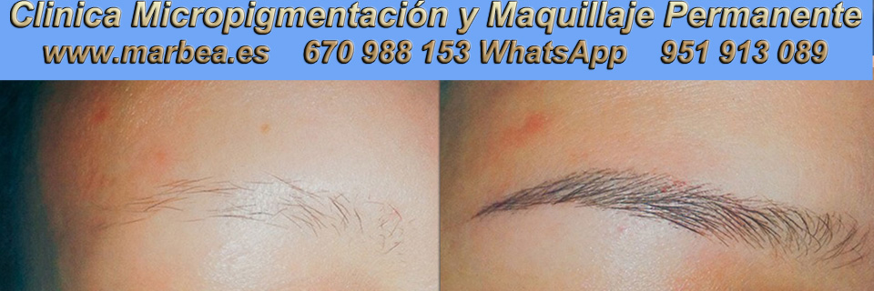 MAQUILLAJE PERMANENTE CEJAS PELO A PELO MÁLAGA y MARBELLA