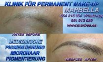 PERMANENT MAKE UP AUGENBRAUEN MARBELLA Expert bietet Ihnen ein perfektes Permanent Make-up TÄTOWIERUNG AUGENBRAUEN